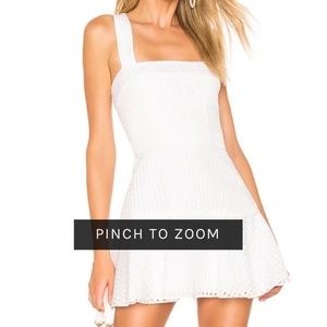Amanda Uprichard White Annalise Dress